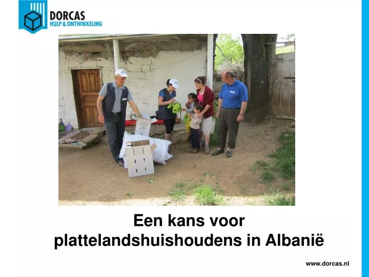een kans voor plattelandshuishoudens in albani