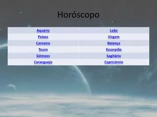 hor scopo