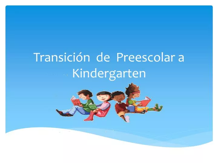 transici n de preescolar a kindergarten