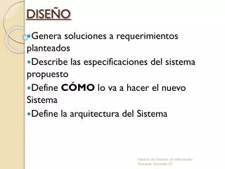 dise o