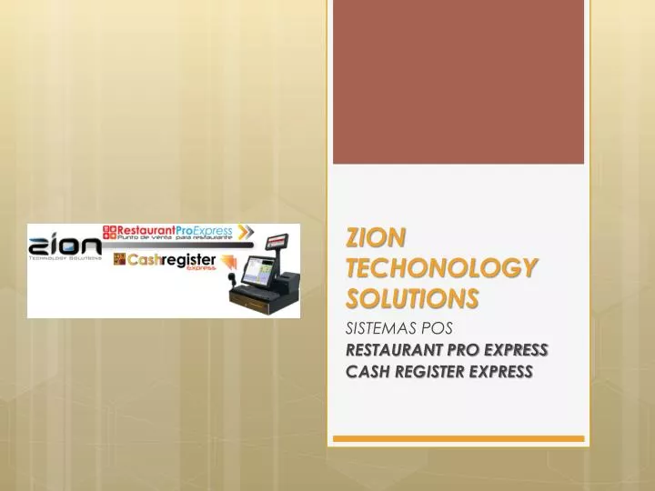 zion techonology solutions