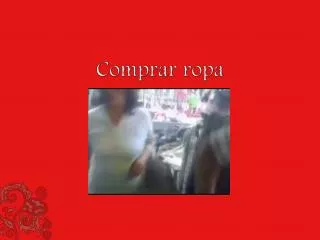 comprar ropa