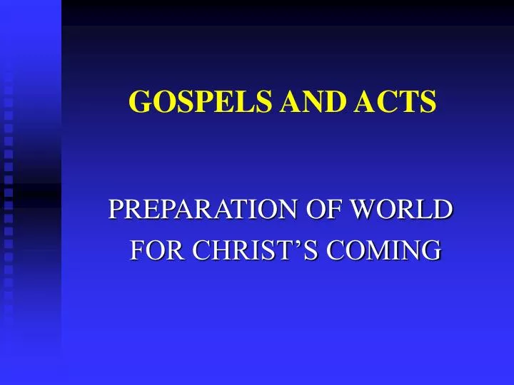 gospels and acts