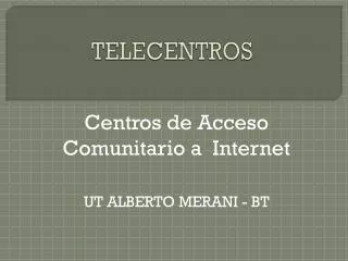 telecentros