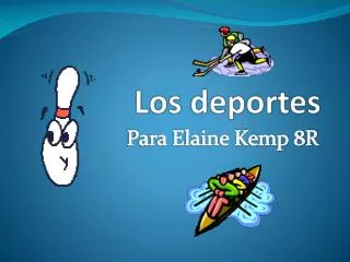 los deportes