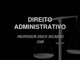 direito administrativo