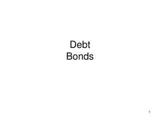 Debt Bonds
