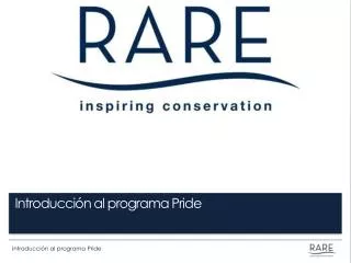 introducci n al programa pride