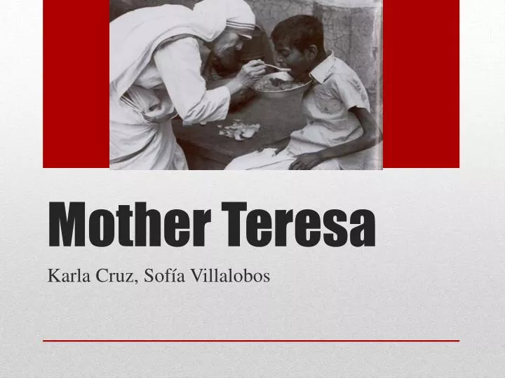 mother teresa