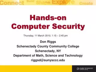 Hands-on Computer Security