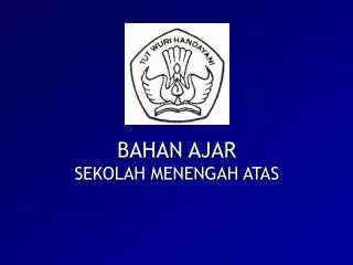 bahan ajar sekolah menengah atas
