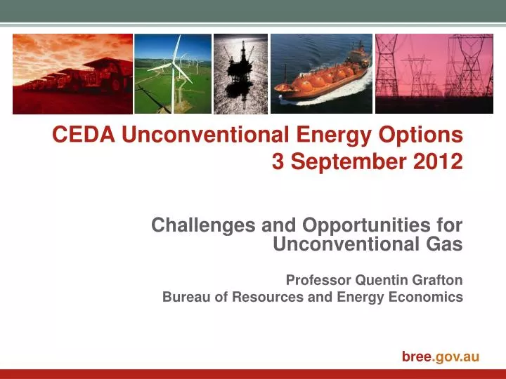 ceda unconventional energy options 3 september 2012
