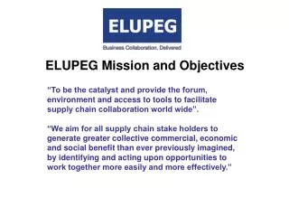 ELUPEG Mission and Objectives