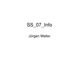 ss 07 info