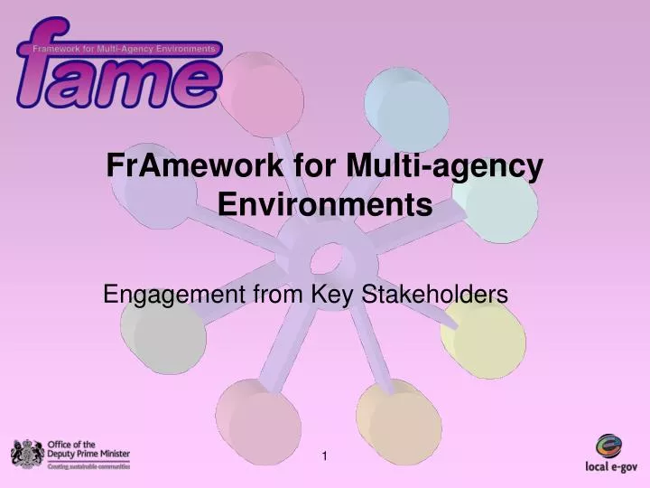 framework for multi agency environments