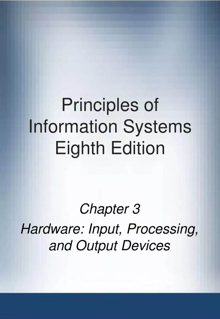 principles of information systems eighth edition