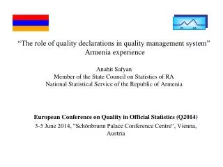 European Conference on Quality in Official Statistics (Q2014)