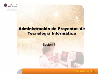 administraci n de proyectos de tecnolog a inform tica