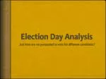 Election Day Analysis: Understanding Voter Persuasion in Political Ads and News Coverage - slide 1