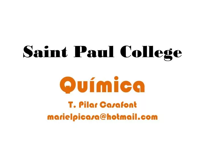 saint paul college