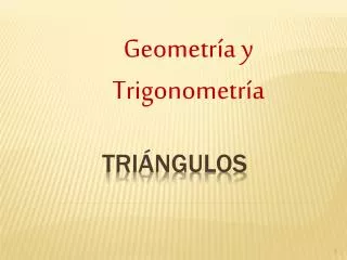 tri ngulos