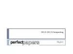 2012-2013 Computing - slide 1