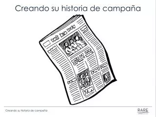 creando su historia de campa a
