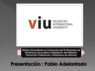 presentaci n pablo adelantado