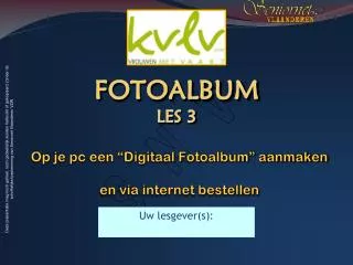 f otoalbum les 3
