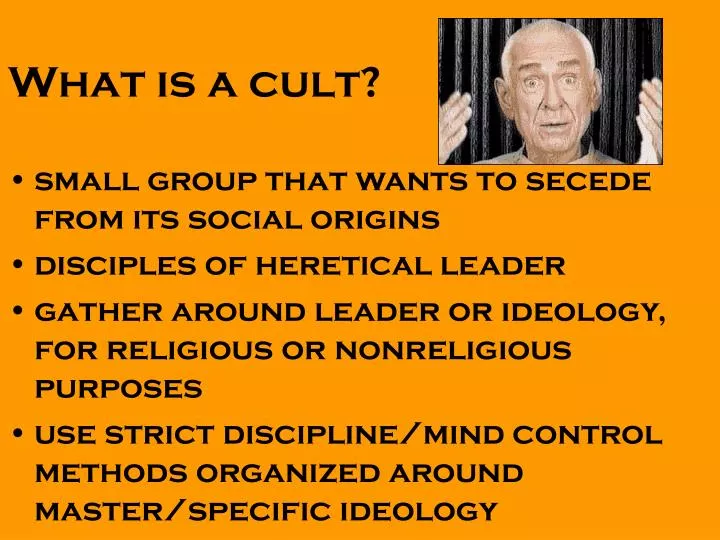 what is a cult