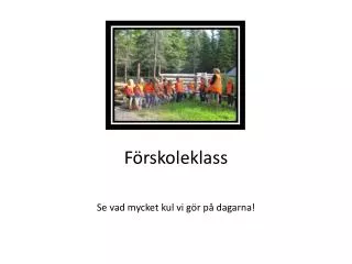 f rskoleklass