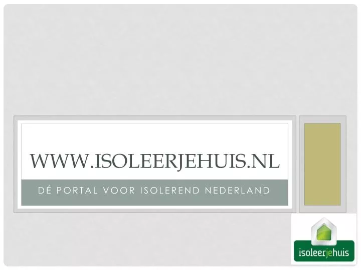 www isoleerjehuis nl