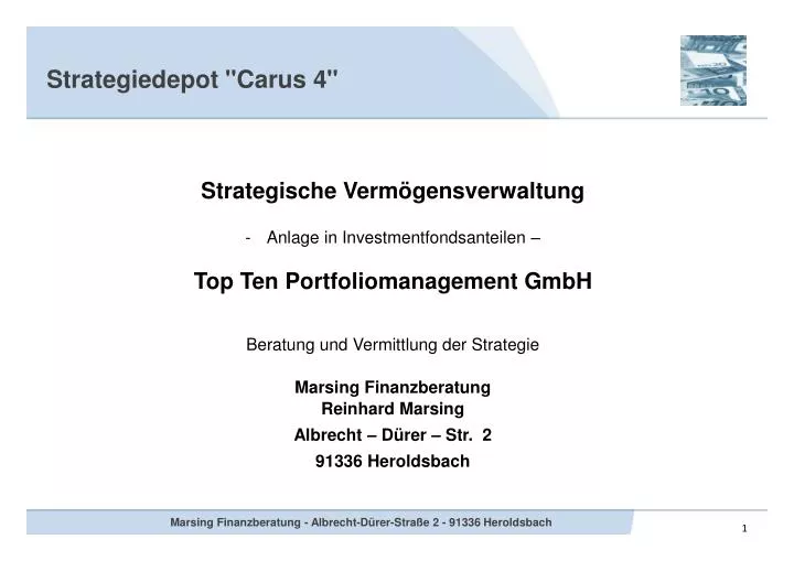 strategiedepot carus 4