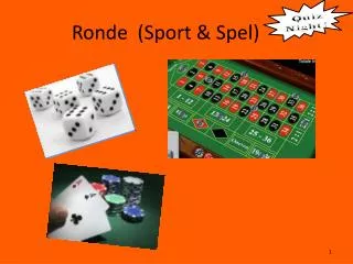 Ronde (Sport &amp; Spel)
