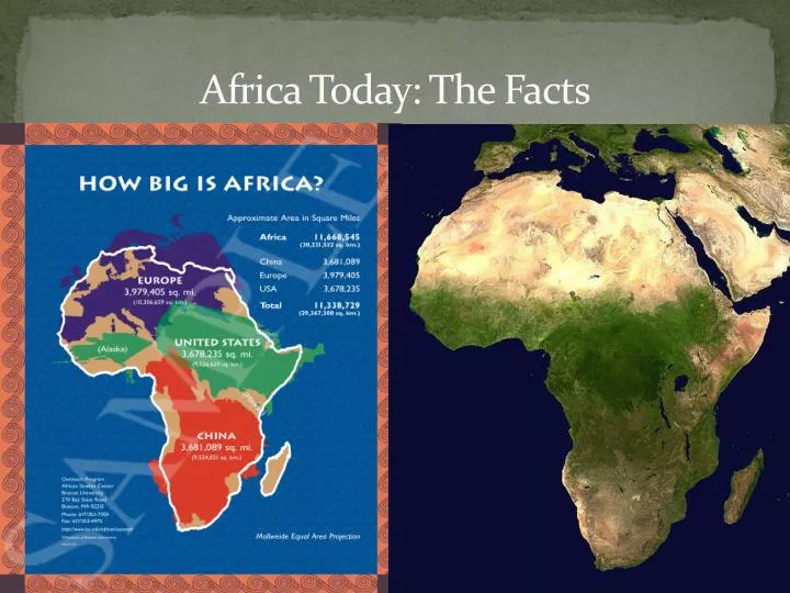 africa today the facts