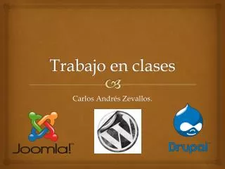 trabajo en clases