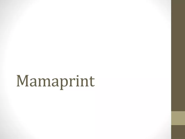 mamaprint