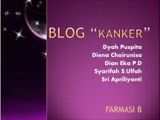blog kanker