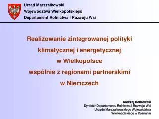 urz d marsza kowski wojew dztwa wielkopolskiego departament rolnictwa i rozwoju wsi