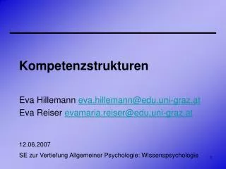 kompetenzstrukturen