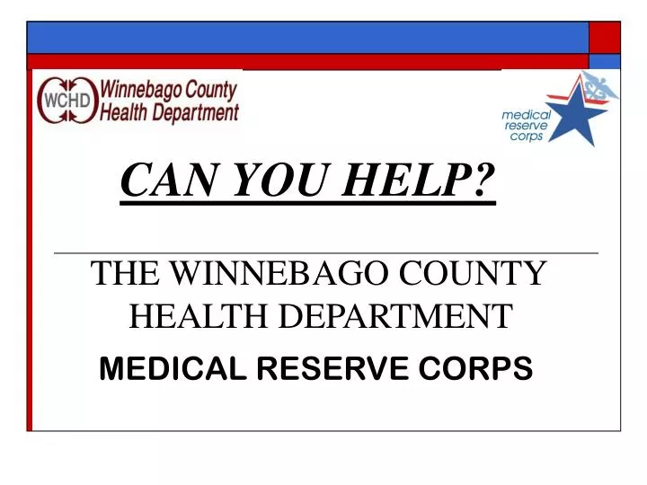 can you help the winnebago county health department