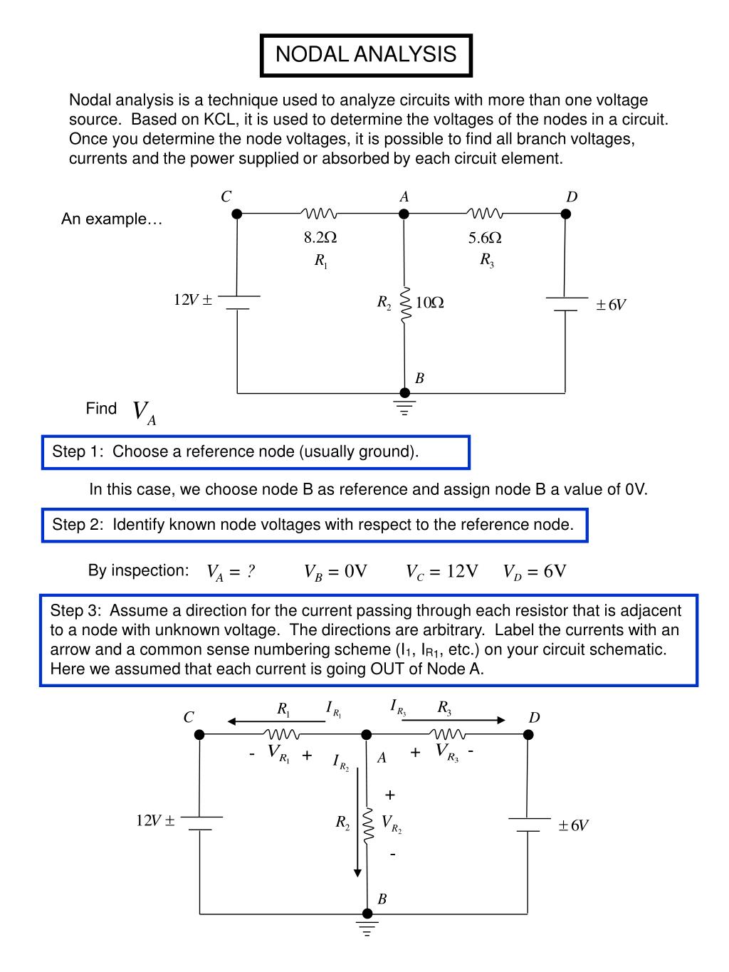 Node Analysis Duct PPT - NODAL ANALYSIS PowerPoint Presentation, free download - ID:6343252