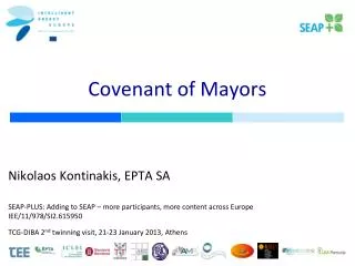 covenant of mayors