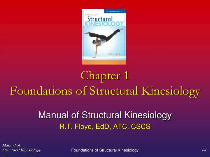 chapter 1 foundations of structural kinesiology