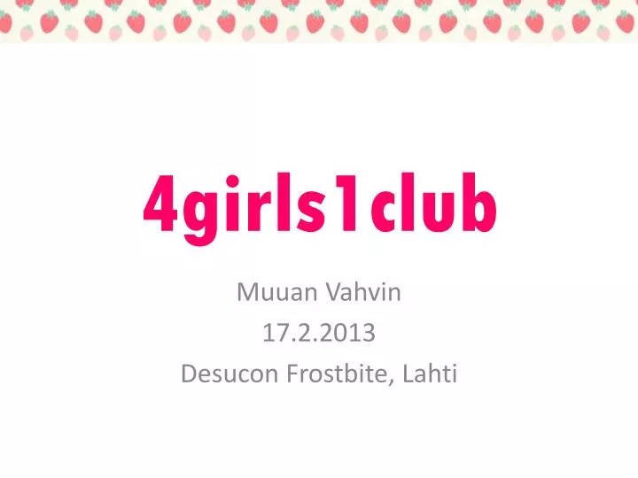 4girls1club