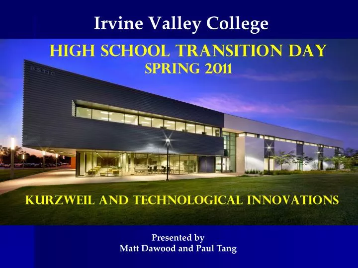 irvine valley college