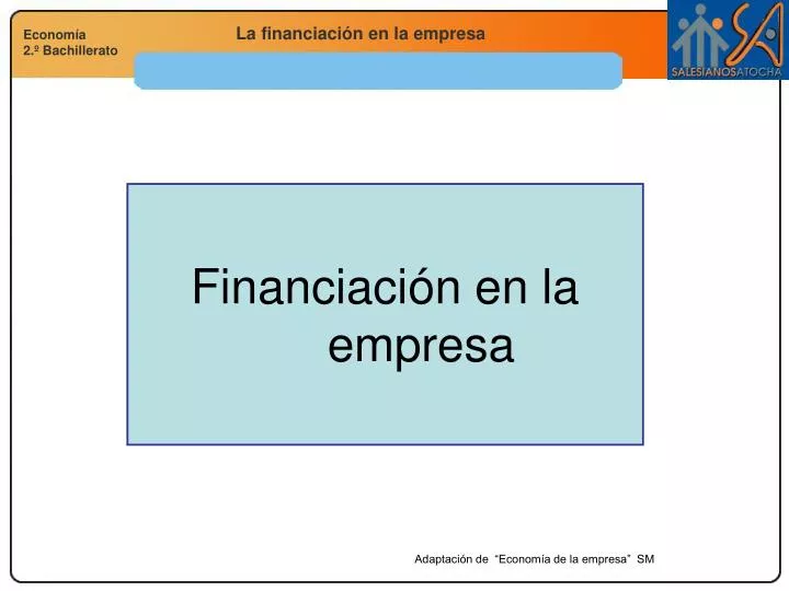 financiaci n en la empresa