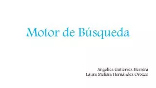 motor de b squeda