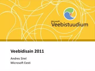 veebidisain 2011