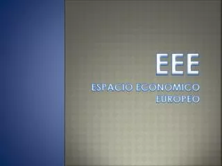 eee espacio economico europeo